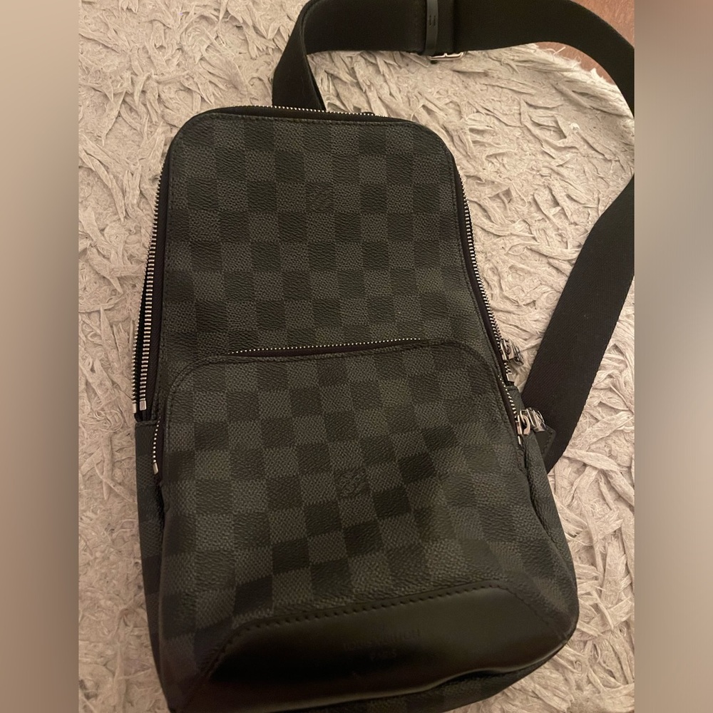 LV side sling backpack